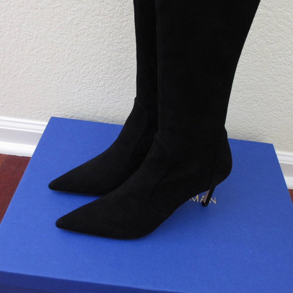 stuart weitzman 85 to-the-knee boots - Picture 3 of 5